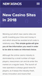 Mobile Screenshot of newcasinosites.org